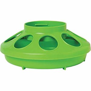 Little Giant Feeder Base For Use With Quart Jar Green