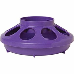 Little Giant Feeder Base For Use With Quart Jar Purple