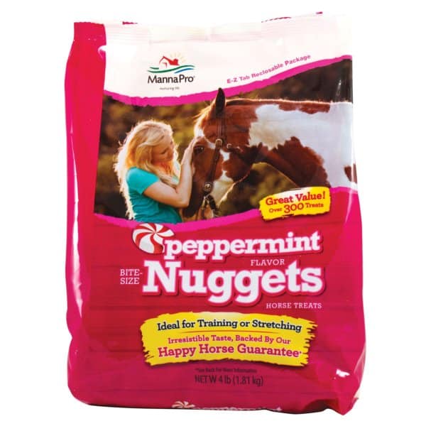 Mannapro Bite Sized Nuggets Horse Treats Peppermint