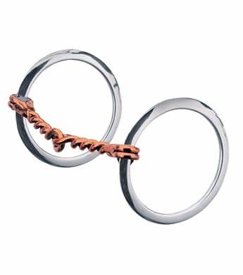 Wl All Purpose Ring Snaffle 5 Twisted Wire Bit