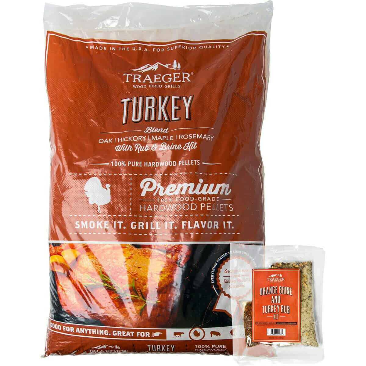 Traeger Turkey Pellets Brine Kit Pel329