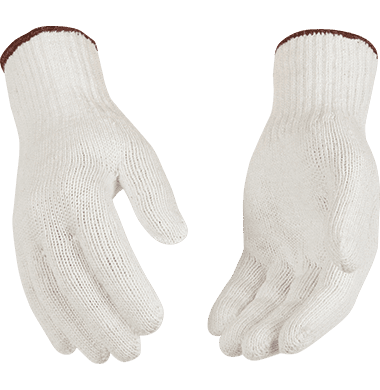 Kinco Style 1775 String Knit White Gloves 3 Pack