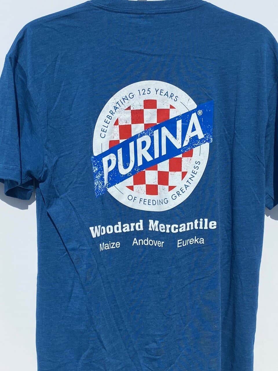 T Shirt Vintage Purina Woodard Mercantile