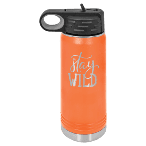 Stainless Steel Water Bottle 20 Oz With Option For Engraving Coral 6