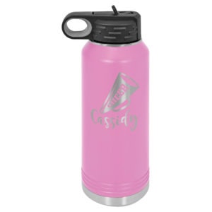 Stainless Steel Water Bottle 32 Oz With Option For Engraving Coral 10