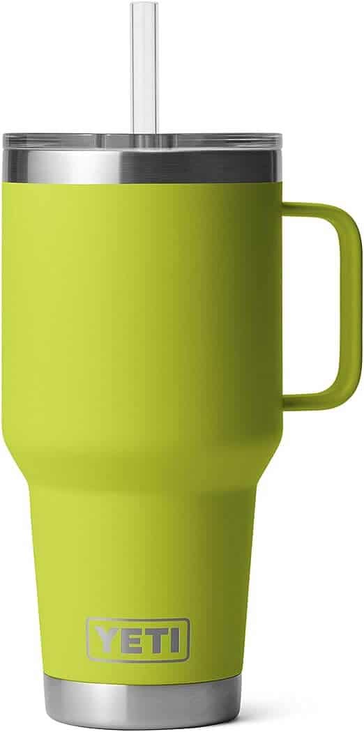 YETI Rambler 35 oz Straw Mug, Vacuum Insulated, Stainless Steel