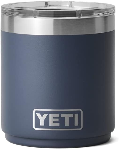 Yeti Rambler 10 Oz Stackable Lowball 20 With Magslider Lid Navy