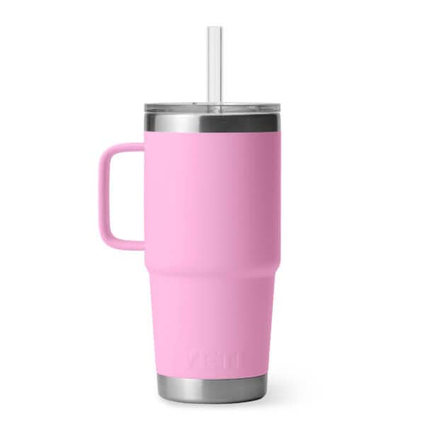 Yeti Rambler 25 Oz Straw Mug Power Pink 3