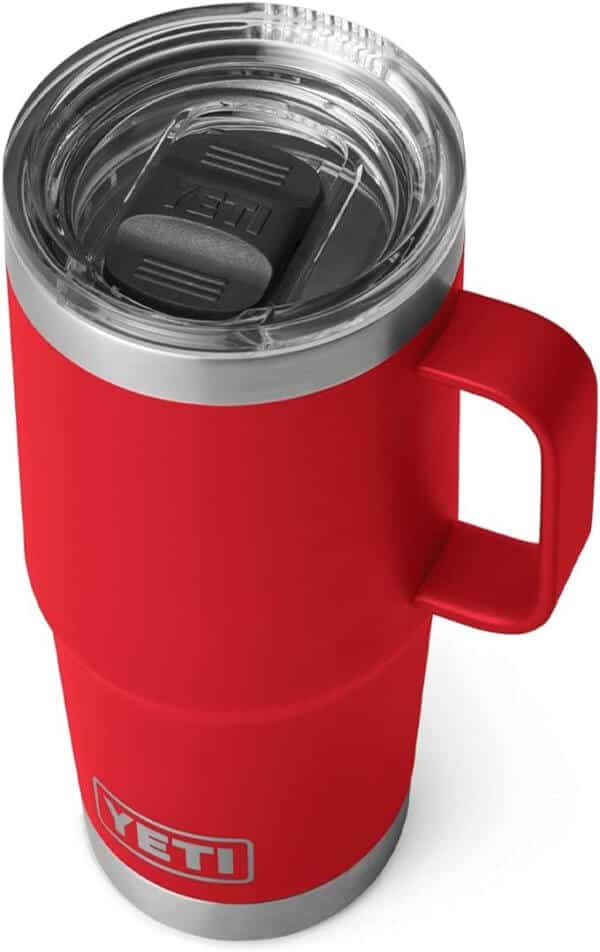 Yeti Rambler 20oz Travel Mug With Stronghold Lid Rescue Red 2