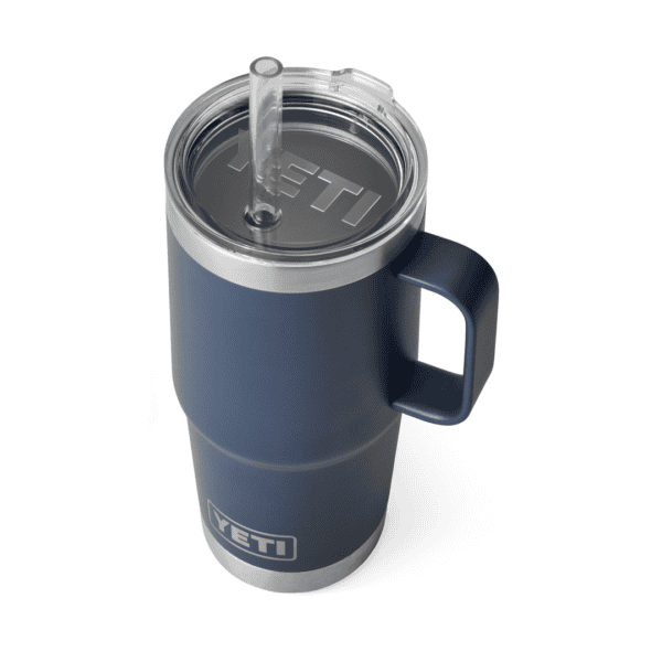 Yeti Rambler 25oz Straw Mug Navy