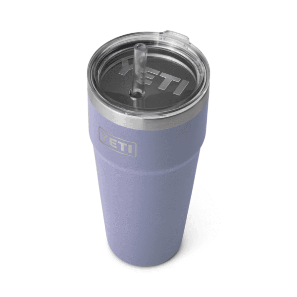 Yeti Rambler 26oz Straw Cup With Straw Lid Cosmic Lilac