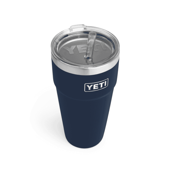 Yeti Rambler 26oz Straw Cup With Straw Lid Navy