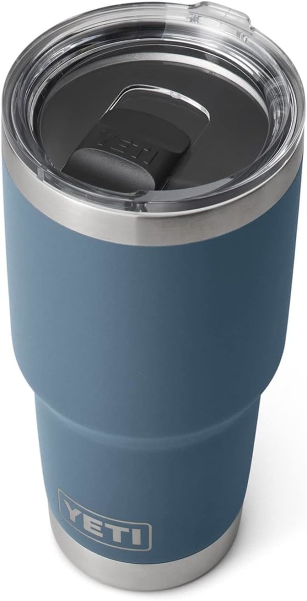 Yeti Rambler 30oz Tumbler W Magslider Lid Nordic Blue