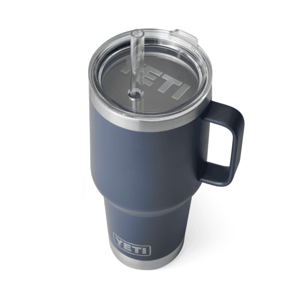 Yeti Rambler 35oz Straw Mug Navy