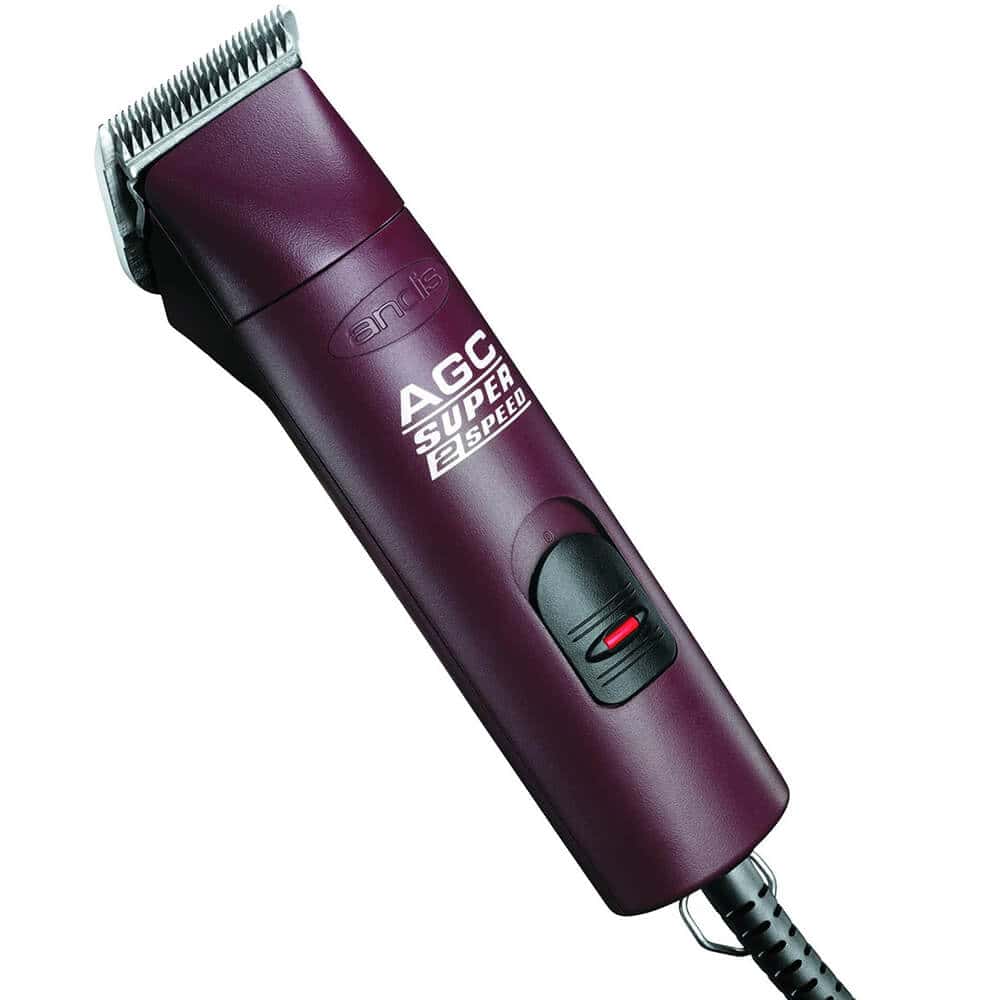 Andis Super 2 Speed Detachable Blade Clipper Burgundy