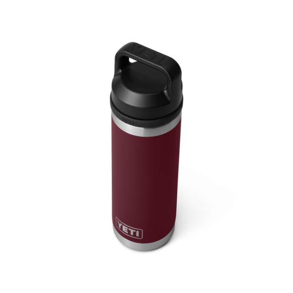 YETI 18oz Bottle Wile VIne Red Bottle-Front