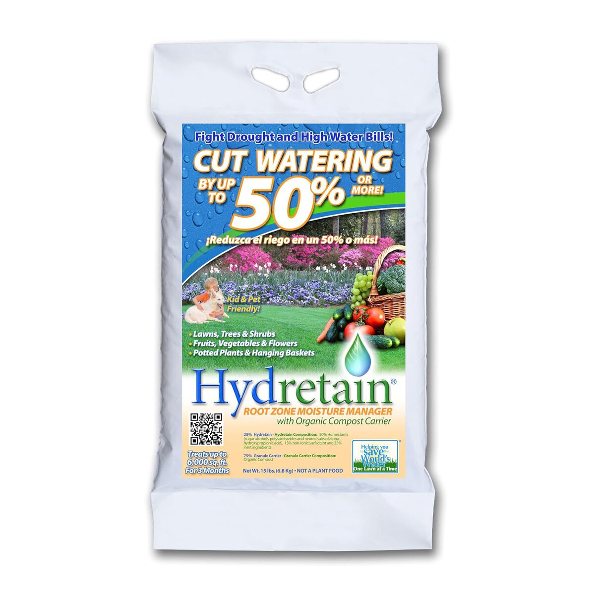 Hydretain Granule 15LB bag