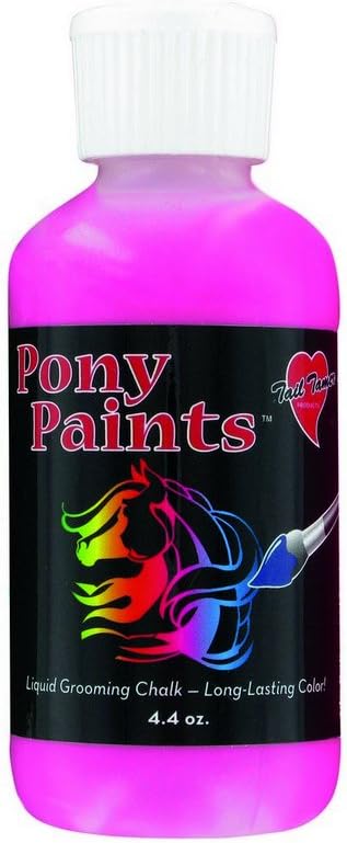 Hot Pink Pony Paints for horse parades