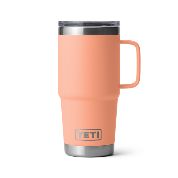 YETI 20oz Travel Mug with Stronghold Lid in Lowcountry Peach