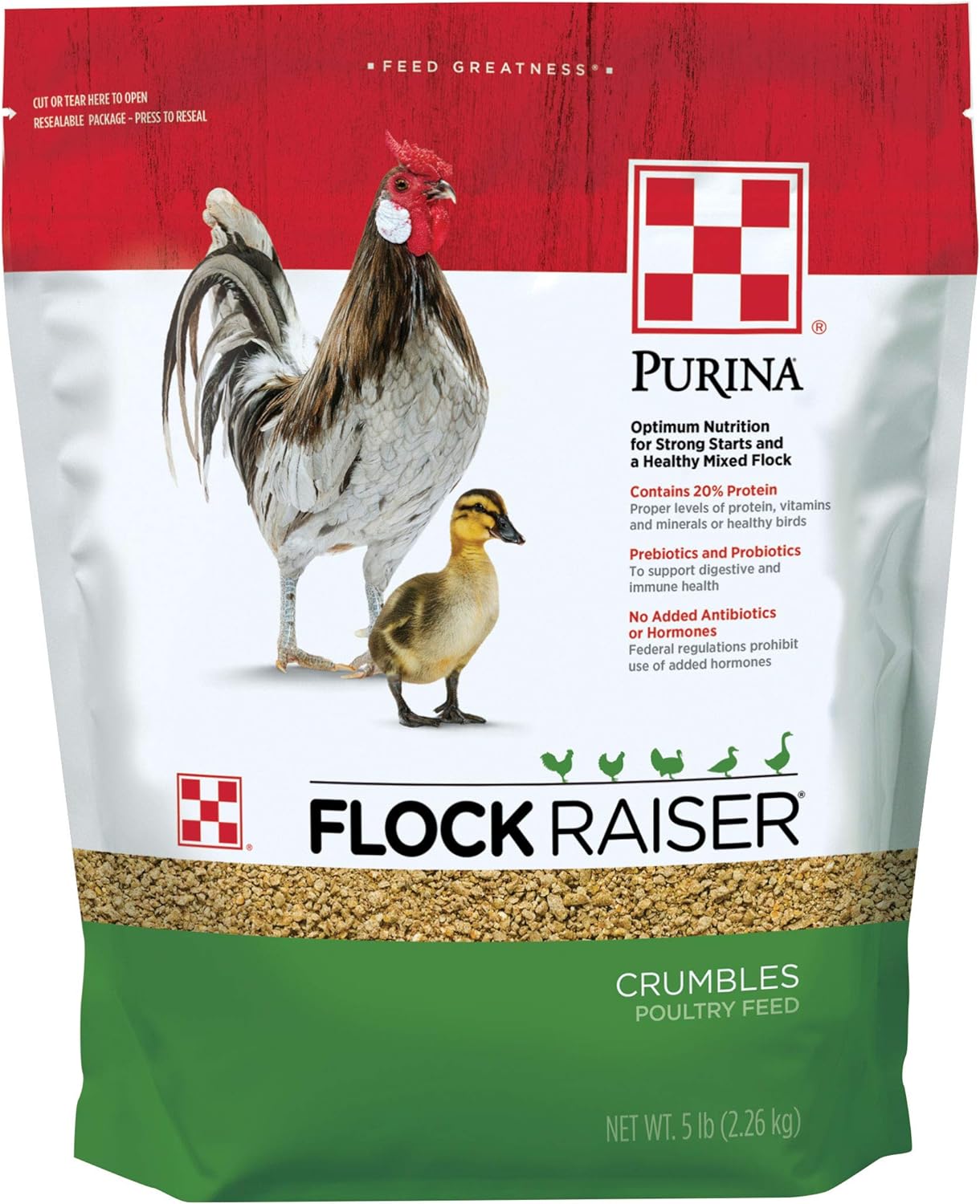 Purina Flock Raiser in 5LB Bag